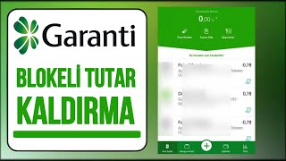 Garanti Bankası Blokeli Tutar Nasıl Kaldırılır [upl. by Dal]