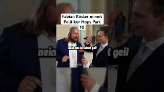 Fabian Köster nimmt Politiker Hops Part 10 satire deutschland foryou politik comedy [upl. by Aspia468]