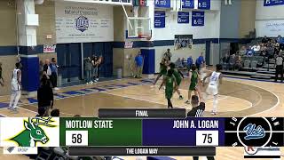 John A Logan Mens Basketball vs Motlow State [upl. by Maury]