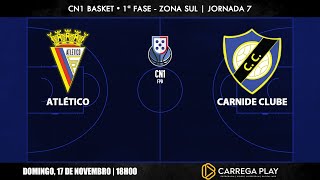 Basquetebol  Atlético x Carnide Clube [upl. by Bunni]