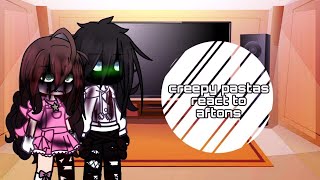 •creepypastas react to aftons• REMAKE [upl. by Eynenihc]