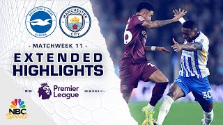 Brighton v Manchester City  PREMIER LEAGUE HIGHLIGHTS  1192024  NBC Sports [upl. by Benioff379]