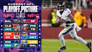 NFL Playoff Picture UPDATED Will the Ravens REMAIN ON TOP as the No 1 seed  CBS Sports [upl. by Perri]