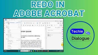 How to Redo in Adobe Acrobat [upl. by Moyer]