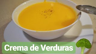 🥦 CREMA de VERDURA🥒 en Thermomix Receta saludable ¡Te atreves [upl. by Dryfoos707]