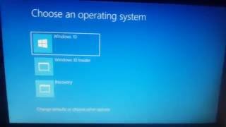 Restore Factorywim by OneKey Ghost in Windows 10 Pe [upl. by Mickelson]