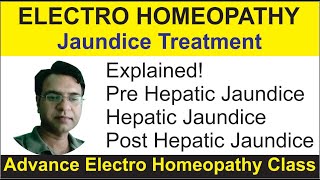 Advance Electro Homeopathic class Jaundice Treatment  BEMS [upl. by Touber]