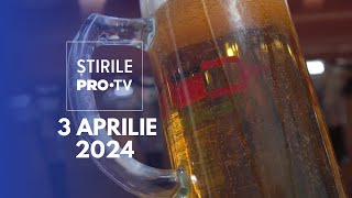 Știrile PRO TV  3 Aprilie 2024 [upl. by Aivatnahs]