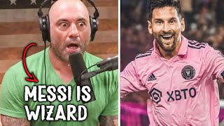 Jeo rogan Reaction on Messi Gameplay  First Ever Reaction [upl. by Sally]