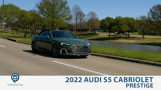 2022 Audi S5 Cabriolet Prestige Review [upl. by Ertemed]