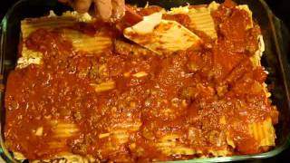 How to Layer Grandmas Lasagna  Best Bites Forever [upl. by Anifesoj737]