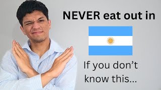 NEVER eat out in ARGENTINA if you DONT know THIS [upl. by Aser]