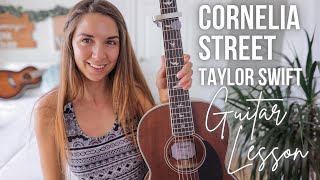 Cornelia Street  Taylor Swift  Guitar Tutorial Live from Paris  album version [upl. by Narak]