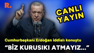 quotBiz kurusıkı atmayızquot Erdoğandan Kılıçdaroğluna zehir zemberek sözler CANLI [upl. by Nosdrahcir693]