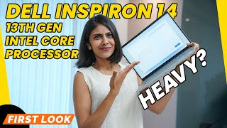 Dell Inspiron 14 Packs 13th Gen Intel Core Processor  First Look  Gadget Times [upl. by Ttevi]