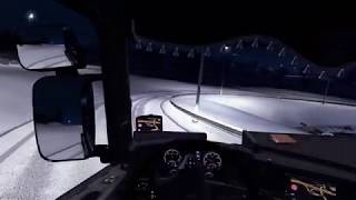 Drifting in ETS 2 MP  Winter Drift [upl. by Nona100]