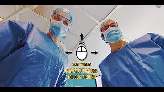 Immersion 360° au bloc opératoire  blépharoplastie avec le Dr Rajaonarivelo [upl. by Llenrod]