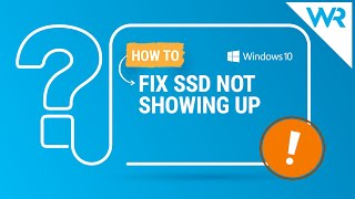 2024 Guide to Fix SSD not showing up in Windows 1087 or BIOS [upl. by Haidebez869]