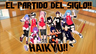 El partido del siglo Karasuno vs nekoma en VRCHAT [upl. by Greg]