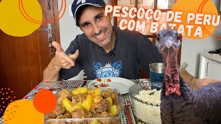 PESCOÇO DE PERU COM BATATA [upl. by Anisirhc37]