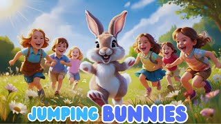 Jumping Bunnies Song for Kids  Bouncy Bunny Boogie  Rhyme N Story [upl. by Desimone]