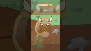 Horse Ploughing The Fields 🐴 Neighing Fun FarmAnimal Song KidsMusic  Little Chubbies [upl. by Islehc332]