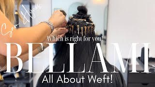 Which SewIn Extensions Is The Perfect Choice For You Weft Extensions Explained weftextensions [upl. by Akciret]