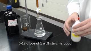 Lab8 vitamin C and iodine titration [upl. by Annad859]