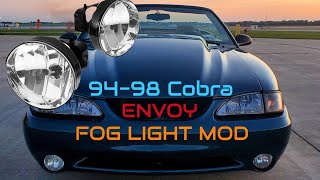 9498 Mustang Cobra Envoy FOG Light Mod [upl. by Rayle]