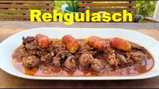 Rehgulasch mit BaconApfel [upl. by Ez]