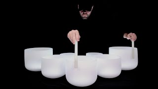 432 Hz Crystal Bowls Rest Relax and Sleep Deeply [upl. by Aicram157]