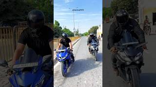 best bike r15 v3 motorbike shortsvideo ride friends sportsbike pjbhardwaj9070 [upl. by Frasquito]