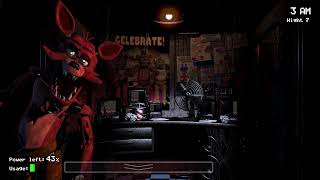 FNAF 1 Foxy Jumpscare [upl. by Gratt]