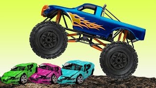 Machines for Kids  Monster Trucks Compilation  12 Minutes of Freestyle [upl. by Leziar]