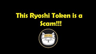 Is Ryoshi Token a Scam [upl. by Gulick]