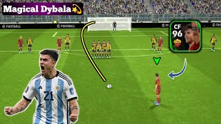 Magical P Dybala💫🤌 review  One of the best player🔥 in efootball 2024 mobile [upl. by Packton]