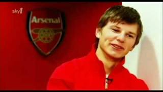 Andrey Arshavin  Talking About Team Mates [upl. by Aciretehs]