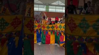 Welcome DanceKadayawan Davaoairport nativedance shorts trending [upl. by Hakeem589]