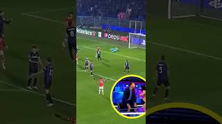 Ronaldo famous goal against AtalantaFerdinand s reaction [upl. by Rosenbaum]