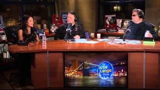 The Artie Lange Show  Melanie Iglesias instudio Part 1 [upl. by Aime]