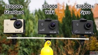 SJ4000 WiFi vs SJ4000 Gyro vs SJ4000 Standard comparison [upl. by Oine]