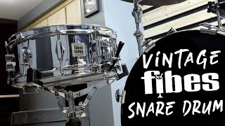 Bringing a Vintage Fibes Snare Drum Back to Life [upl. by Dirk173]