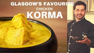 Restaurant style chicken kormaBritish chicken korma [upl. by Ahsenar]