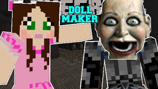 Minecraft  THE CREEPY DOLL FACTORY  The Doll Maker  Custom Map [upl. by Latsyc174]