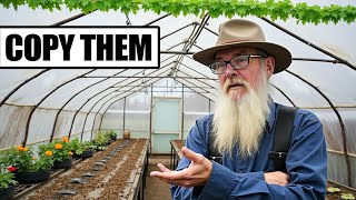 How Amish Heat a Greenhouse Without GasElectricity [upl. by Latimore]