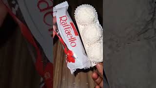 Lets Try FERRERO RAFFAELLO CHOCOLATE unboxing shorts asmr [upl. by Nagey]