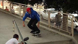 Ryan Sheckler  Milestone drop 4 Hollywood High wTorey Pudwill [upl. by Drof]