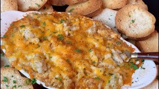 Maryland Style Crab Dip [upl. by Halyhs]