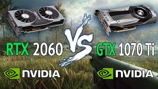 RTX 2060 vs GTX 1070 Ti New MidRange King [upl. by Hauser590]