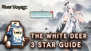 Figure Fantasy Event River Voyage  Riverside Promise  The White Deer  3 Star Guide [upl. by Cheria]